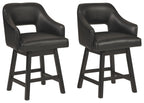 Tallenger - Tabouret de bar pivotant Uph (2/cn)