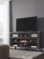 Todoe - Meuble TV LG avec option cheminée