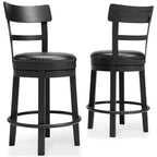 Valebeck - Tabouret de bar pivotant Uph (1/cn)