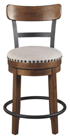 Valebeck - Tabouret de bar pivotant Uph (1/cn)