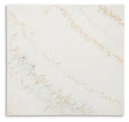 Table basse Vancent blanche/noire