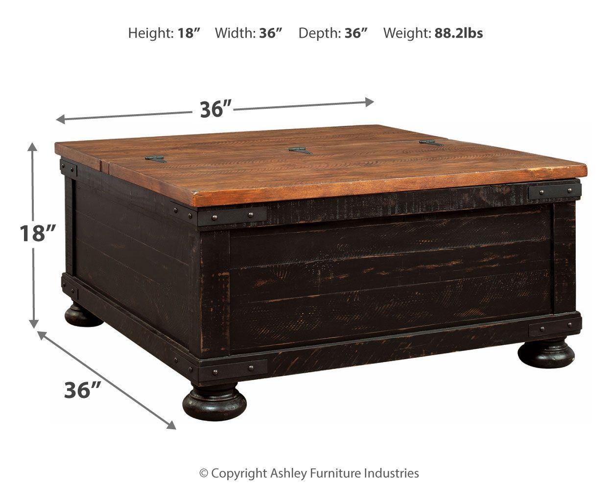 Valebeck - Table basse relevable