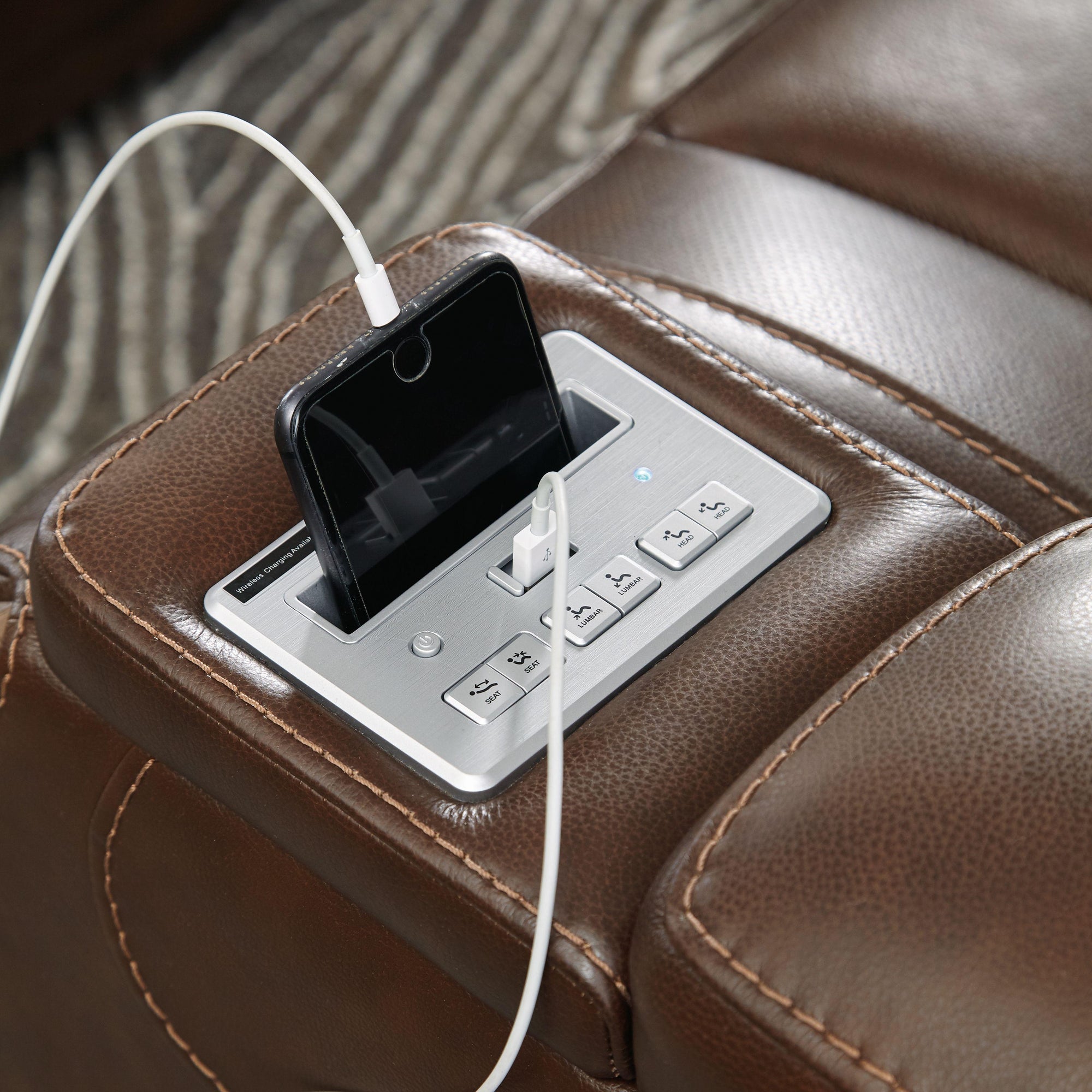 Le Man-den - Canapé électrique avec appui-tête réglable