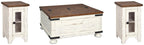Ensemble de tables d'appoint Wystfield 3 pièces