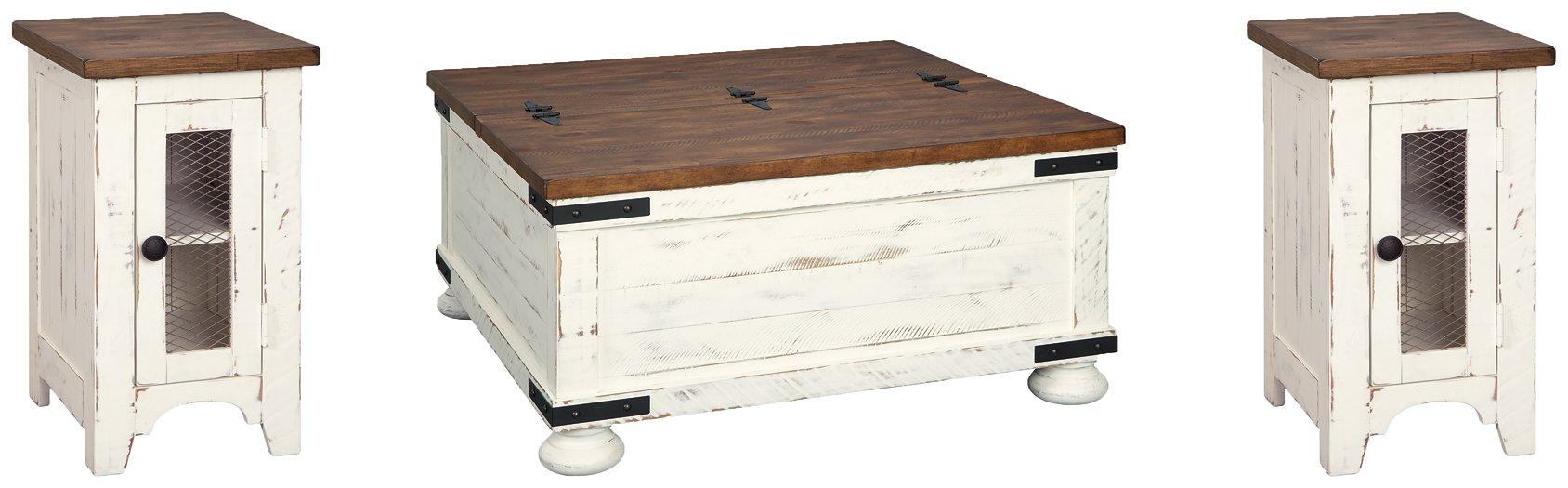 Ensemble de tables d'appoint Wystfield 3 pièces