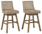 Tallenger - Tabouret de bar haut pivotant (2/boîte)