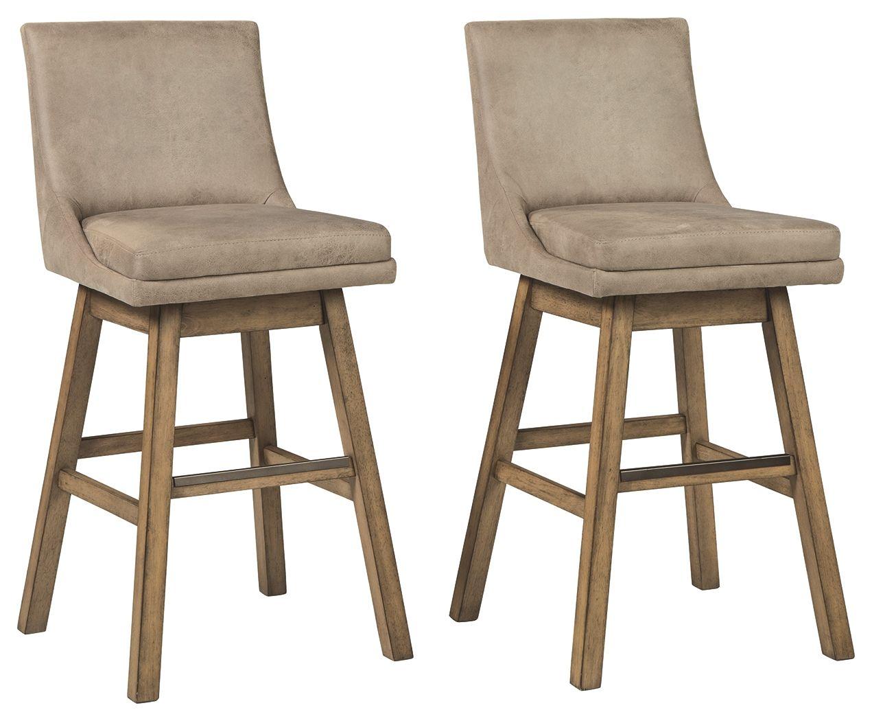 Tallenger - Tabouret de bar haut pivotant (2/boîte)