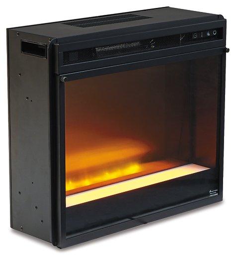 Meuble TV Wynnlow 63 avec foyer électrique