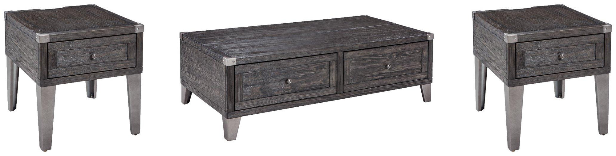 Ensemble de tables d'appoint 3 pièces Todoe
