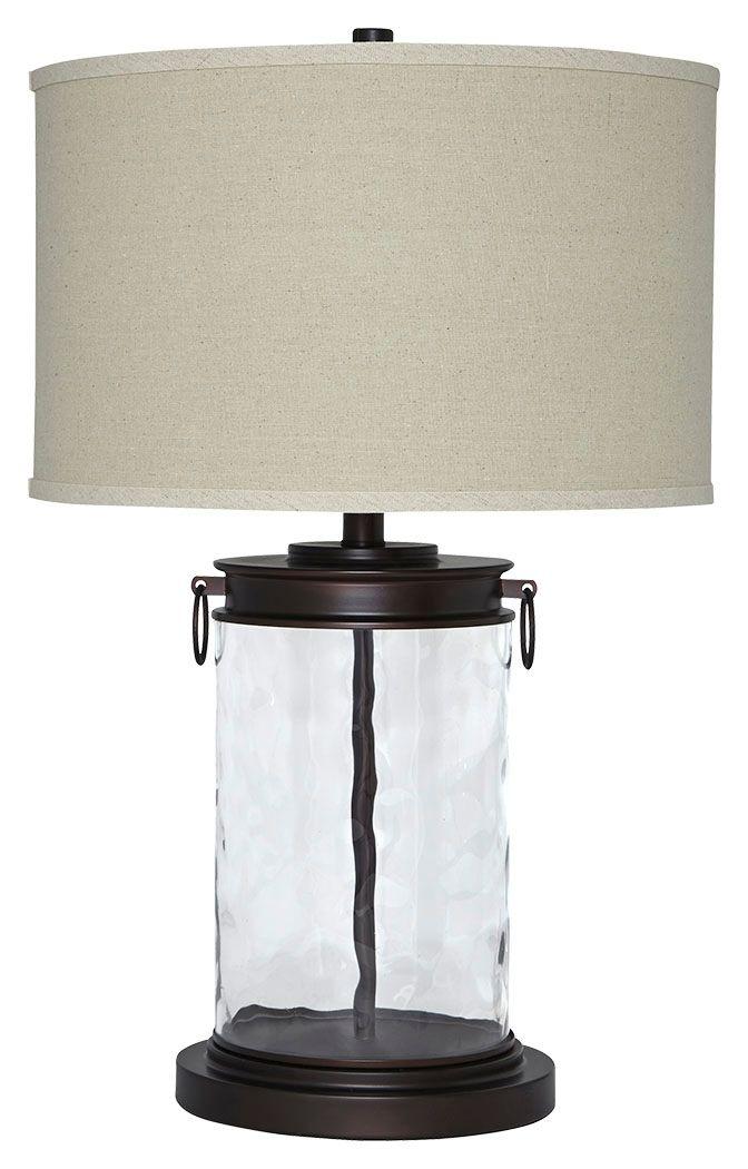 Tailynn - Lampe de table en verre (1/cn)