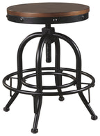 Valebeck - Tabouret de bar pivotant (2/cn)