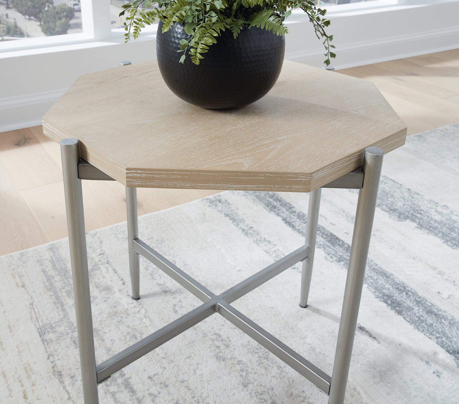 Table en biscuit Varlowe (ensemble de 3)