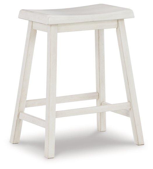Tabouret de bar Stuven blanc (lot de 2)