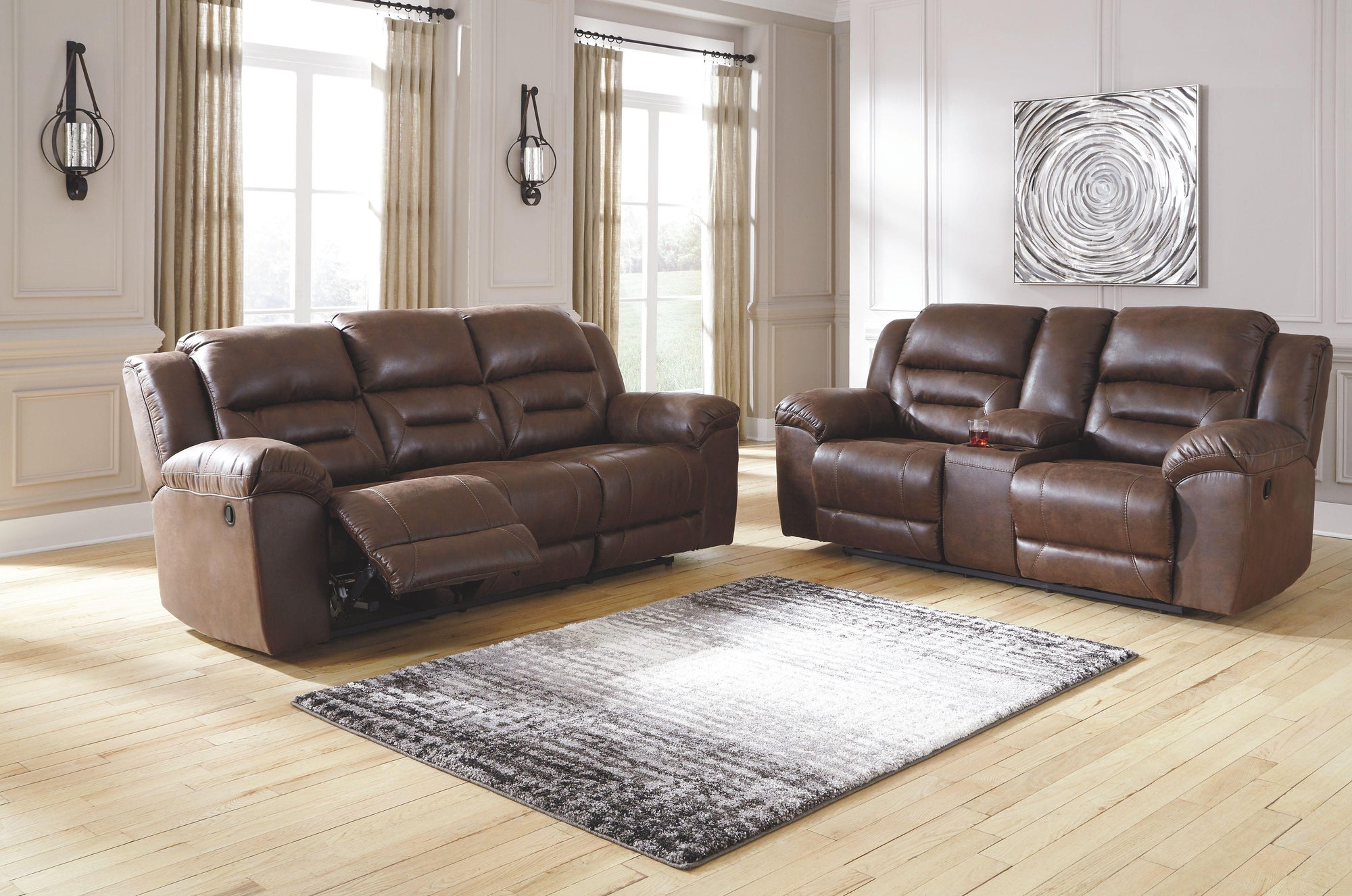 Stoneland - Causeuse double avec console