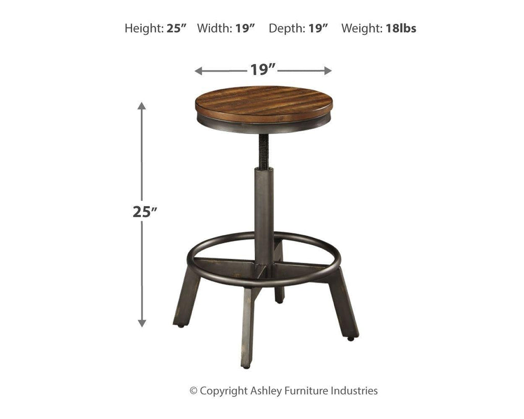 Torjin - Tabouret pivotant (2/cn)