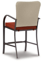 Ensemble de table de comptoir Tianna brun foncé