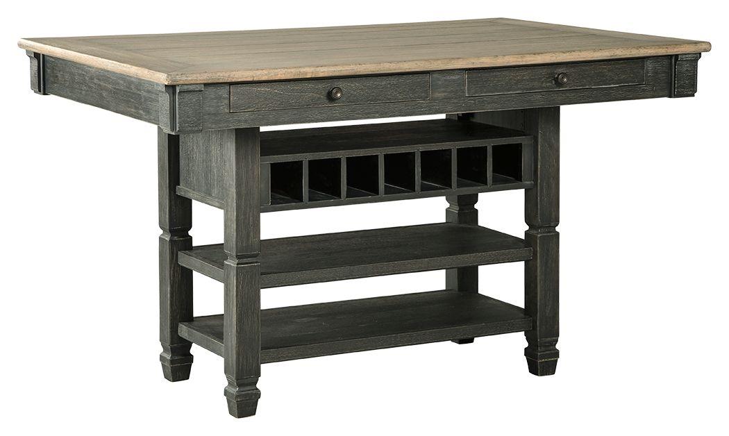 Tyler Creek - Table de comptoir rectangulaire pour salle à manger