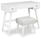 Coiffeuse Thadamere avec tabouret