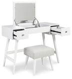 Coiffeuse Thadamere avec tabouret