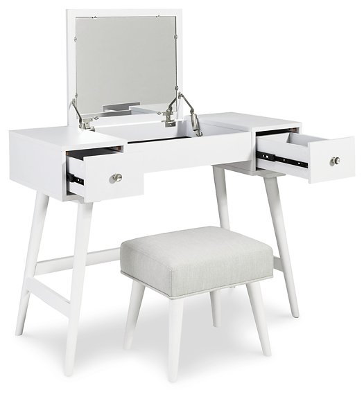 Coiffeuse Thadamere avec tabouret