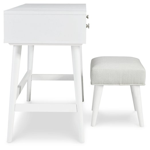 Coiffeuse Thadamere avec tabouret