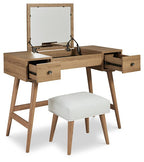 Coiffeuse Thadamere avec tabouret