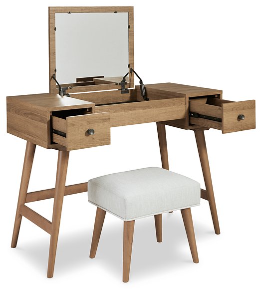 Coiffeuse Thadamere avec tabouret