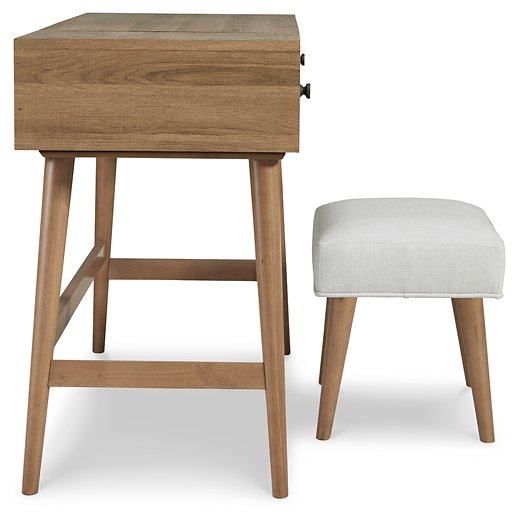 Coiffeuse Thadamere avec tabouret