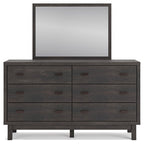 Ensemble de chambre à coucher Toretto 6 pièces