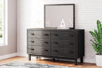 Ensemble de chambre à coucher Toretto 7 pièces