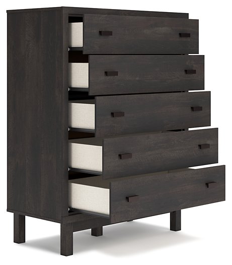 Ensemble de chambre à coucher Toretto 6 pièces