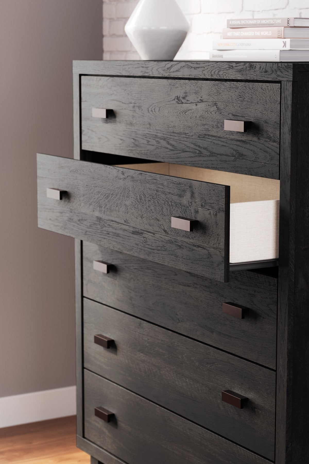 Ensemble de chambre à coucher Toretto 6 pièces
