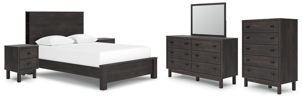 Ensemble de chambre à coucher Toretto 8 pièces