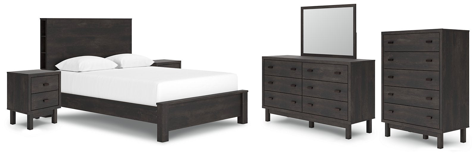 Ensemble de chambre à coucher Toretto 8 pièces