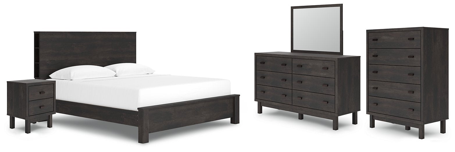 Ensemble de chambre à coucher Toretto 7 pièces