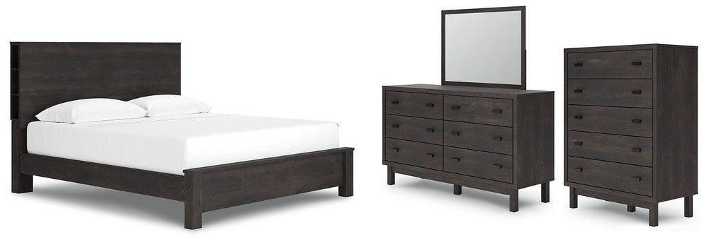 Ensemble de chambre à coucher Toretto 6 pièces