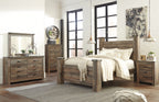 Ensemble de chambre à coucher Trinell 6 pièces