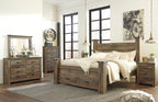 Ensemble de chambre à coucher Trinell 6 pièces