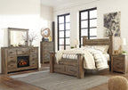 Ensemble de chambre à coucher Trinell 6 pièces