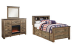 Ensemble de chambre à coucher Trinell 6 pièces