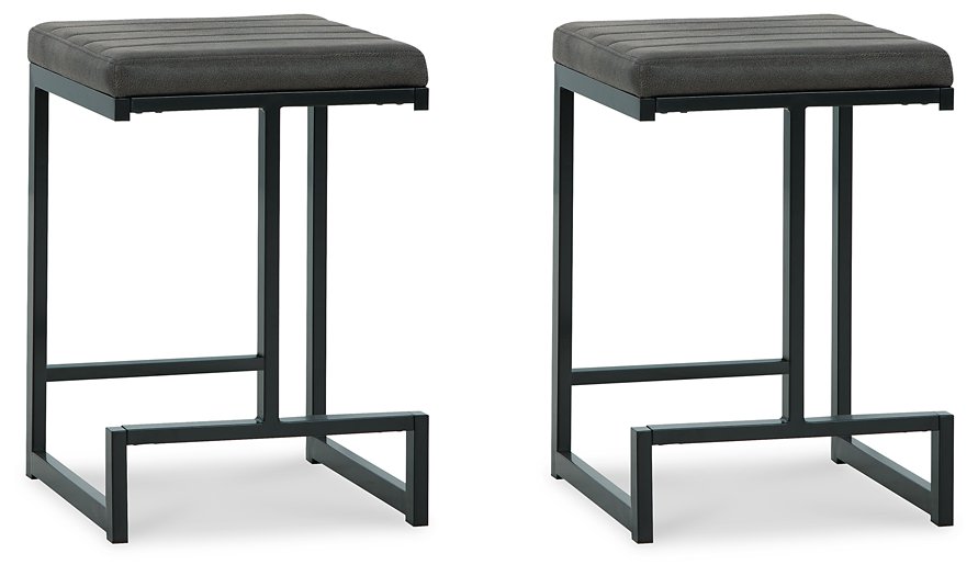 Tabouret de bar à hauteur de comptoir Strumford