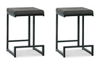 Tabouret de bar à hauteur de comptoir Strumford