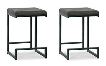 Tabouret de bar à hauteur de comptoir Strumford