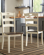 Ensemble de 2 chaises de salle à manger Woodanville