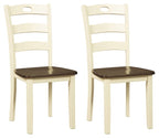 Ensemble de 2 chaises de salle à manger Woodanville