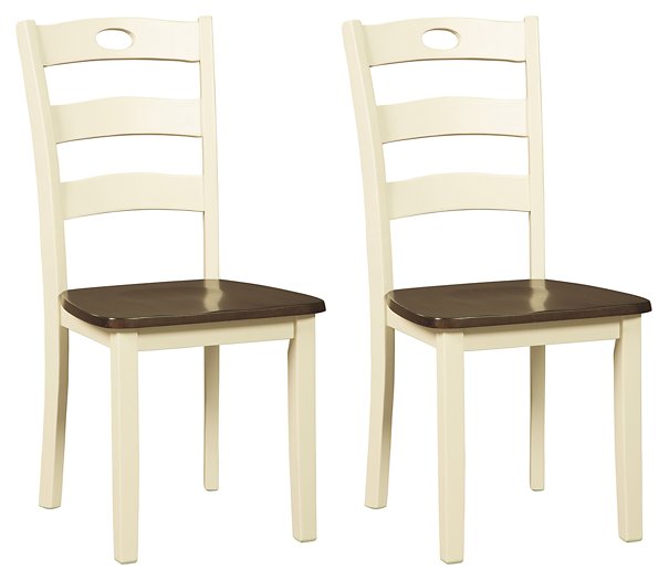 Ensemble de 2 chaises de salle à manger Woodanville