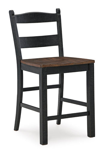 Tabouret de bar à hauteur de comptoir Valebeck