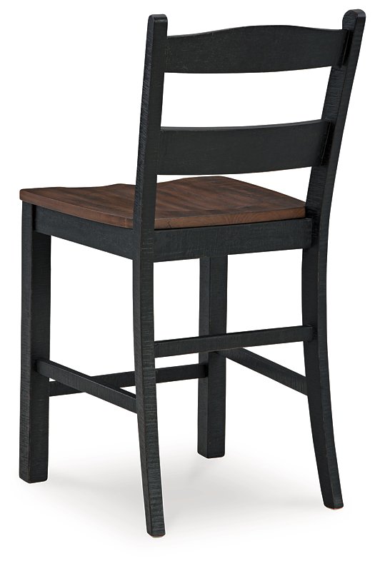 Tabouret de bar à hauteur de comptoir Valebeck