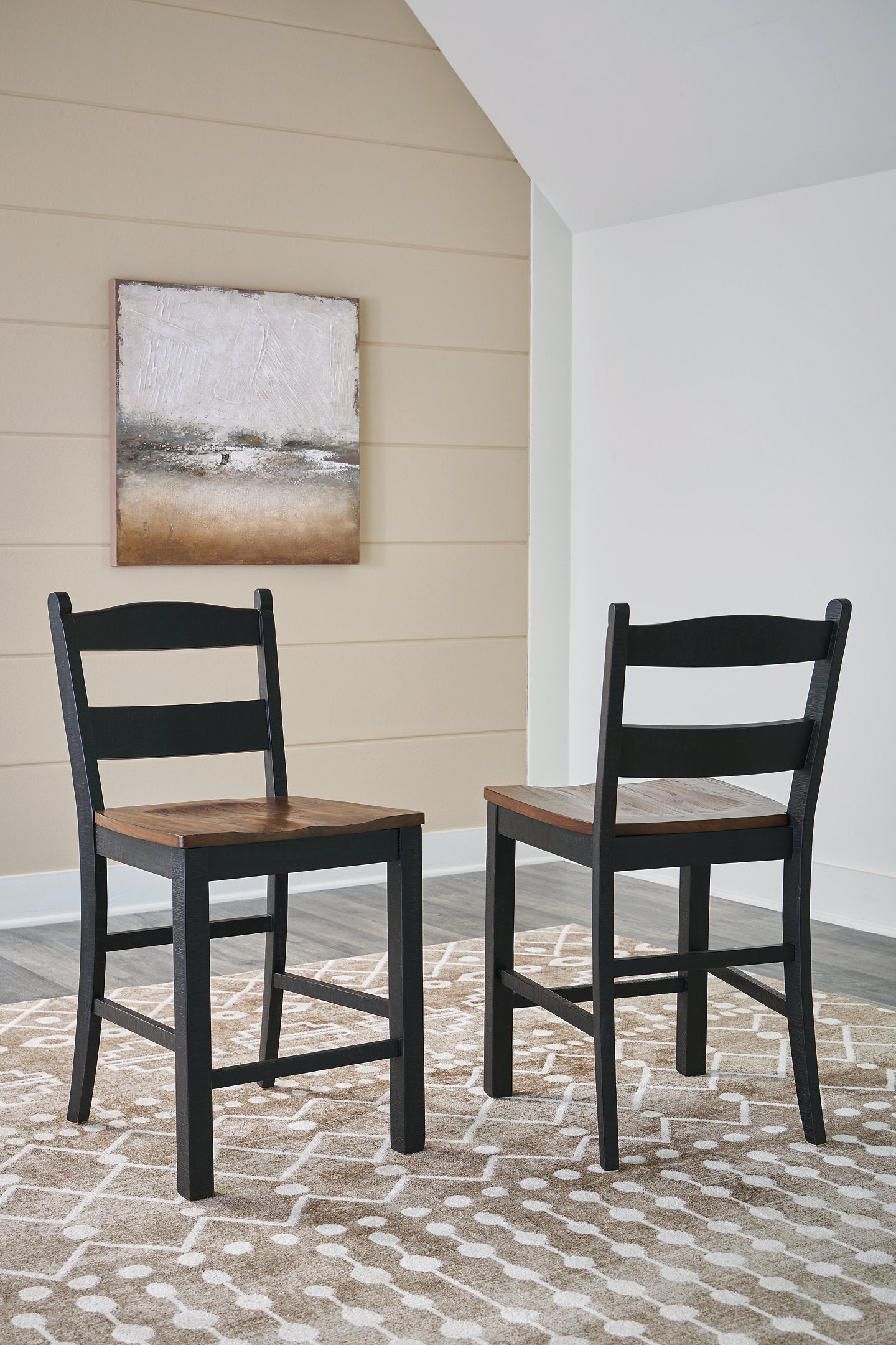Tabouret de bar à hauteur de comptoir Valebeck