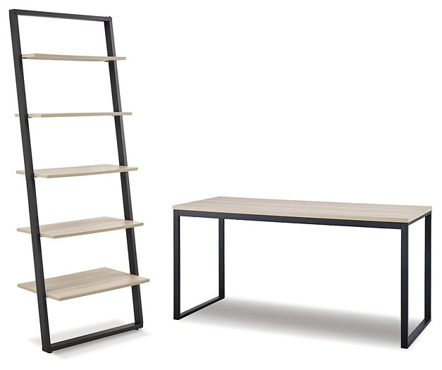Ensemble de bureau à domicile Waylowe 2 pièces